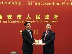 北京金海棠CM2专家Todd Egan获得2018年“西安友谊奖” 2018/11/06 [阅读更多]